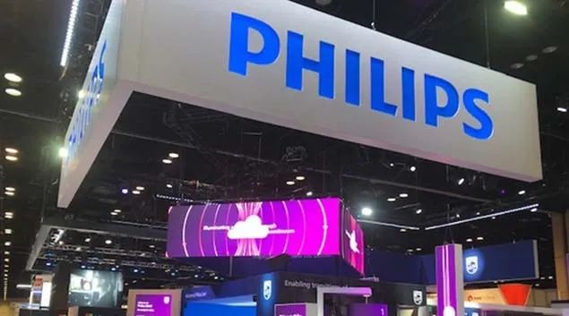 
  A Philips display.
