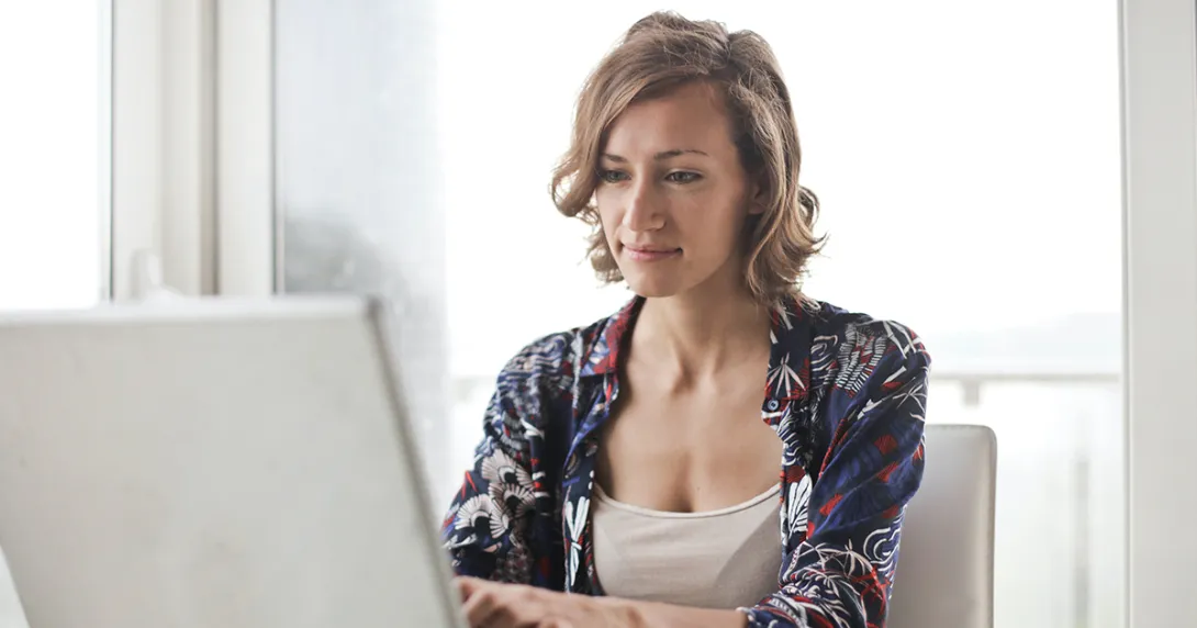 
  Person using a computer
